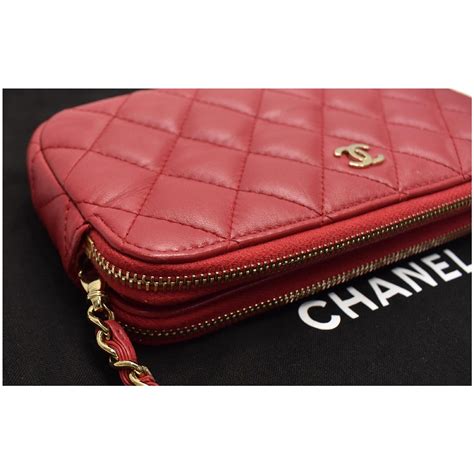 chanel wallet zip|chanel wallet on chain real.